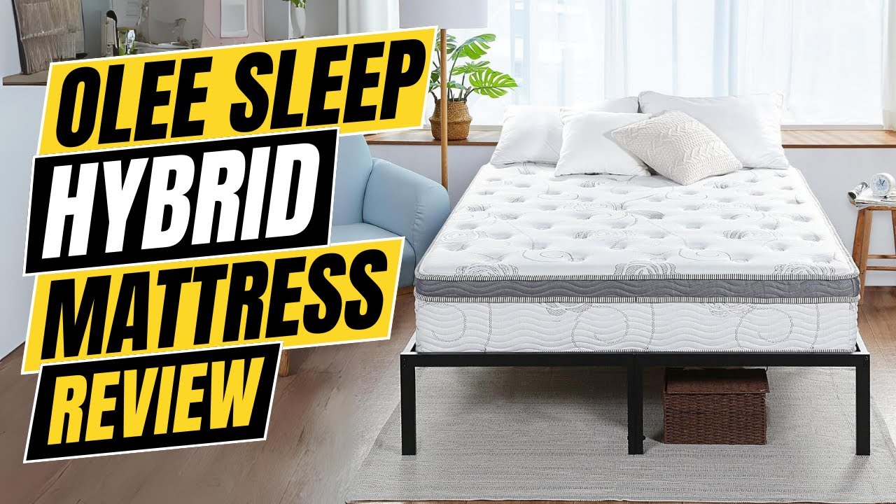 Olee Sleep 13 Inch Hybrid Mattress Review (Pros & Cons Explained)