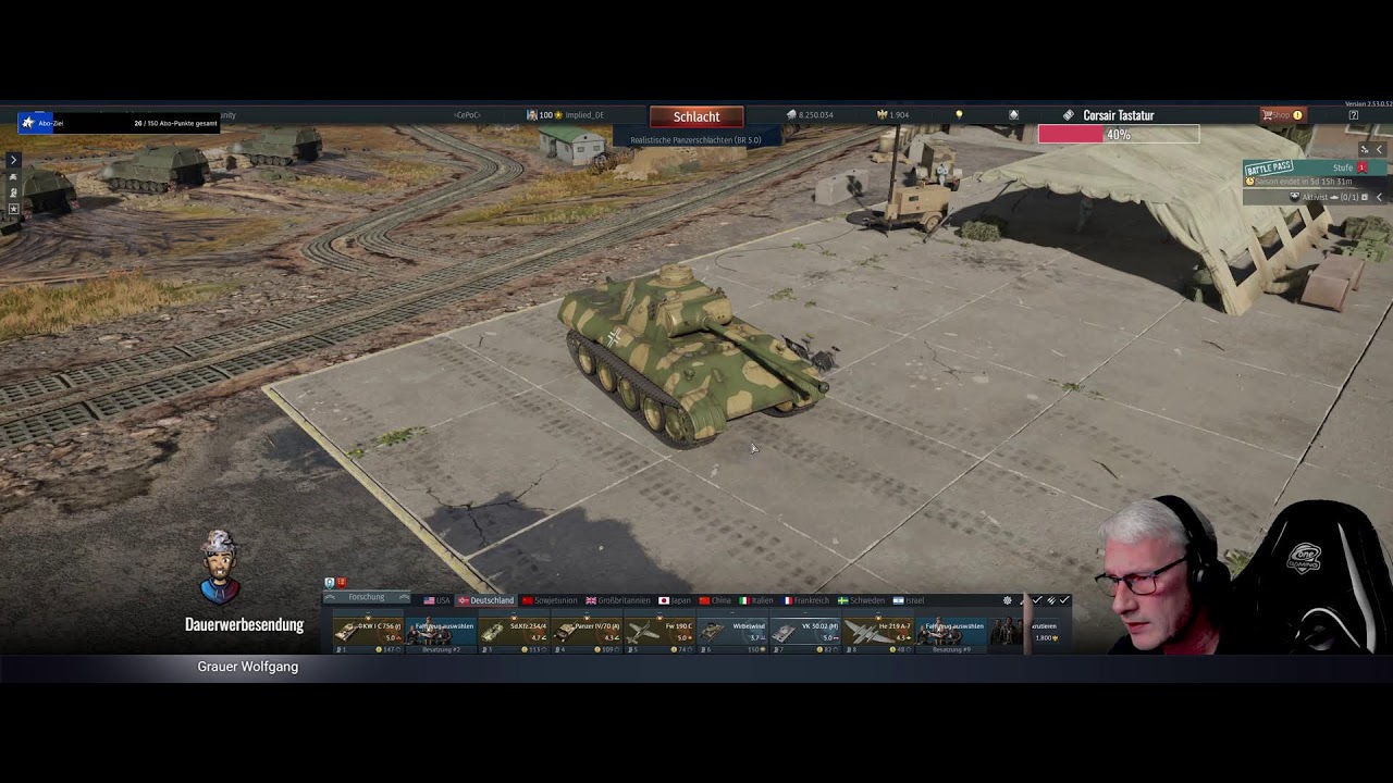 [DE/ENG] War Thunder - Panther in the Fog - FSK 18