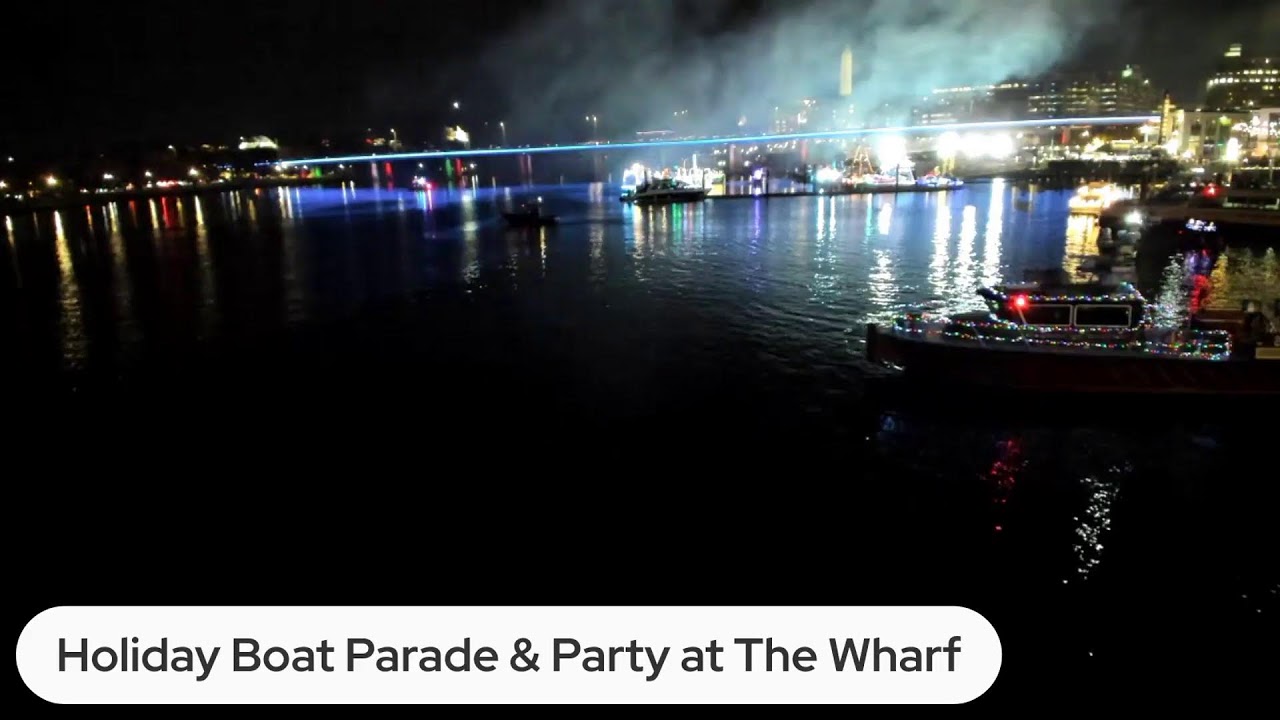 2024 Holiday Boat Parade & Party at The Wharf