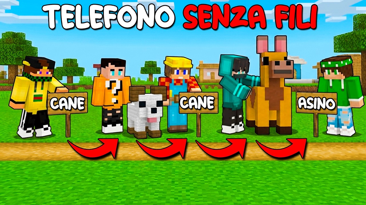 HO GIOCATO A TELEFONO SENZA FILI *SUPER IGNORANTE* MINECRAFT