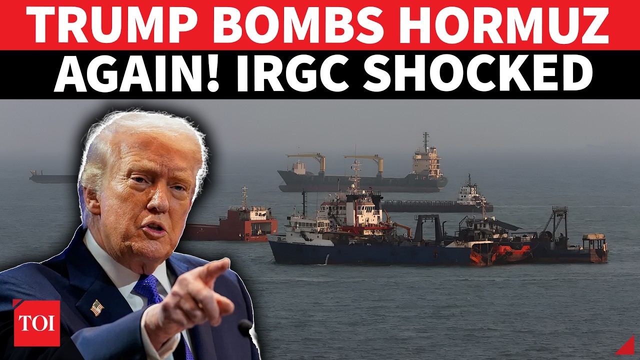 &lsquo;TRUMP BOMBS IRAN AGAIN!&rsquo;: U.S. Strikes Larak Island; IRGC Launchers Near Strait Of Hormuz Destroyed