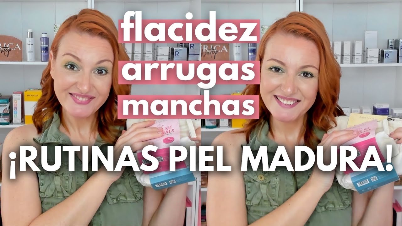 ¡REPARA TU PIEL MADURA CON ESTAS RUTINAS - ARRUGAS, FLACIDEZ, MANCHAS CON DESCUENTO!