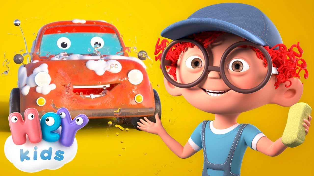 &Eacute; hora de lavar o carro! 🚘🫧 | M&uacute;sica Infantil | HeyKids em Portugu&ecirc;s