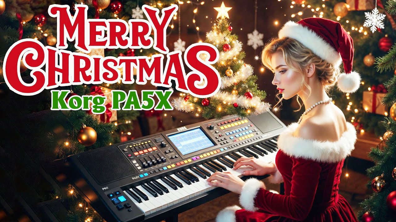 Christmas 2026 Disco Instrumental 🎄🎹 Feliz Navidad Medley Style – Holiday Mix (Korg PA5X)