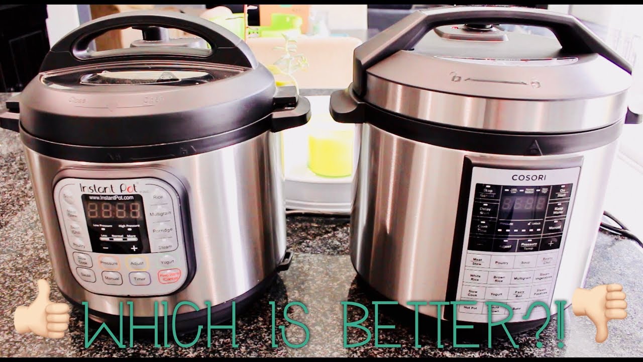 The Battle of The Pressure Cookers! | Cosori or Instant Pot?!