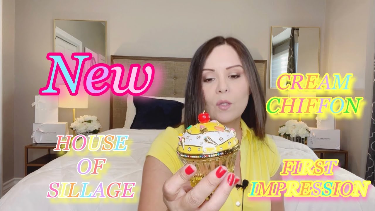 NEW CREAM CHIFFON  HOUSE OF SILLAGE |  FIRST IMPRESSION ON CREAM CHIFFON FRAGRANCE  |
