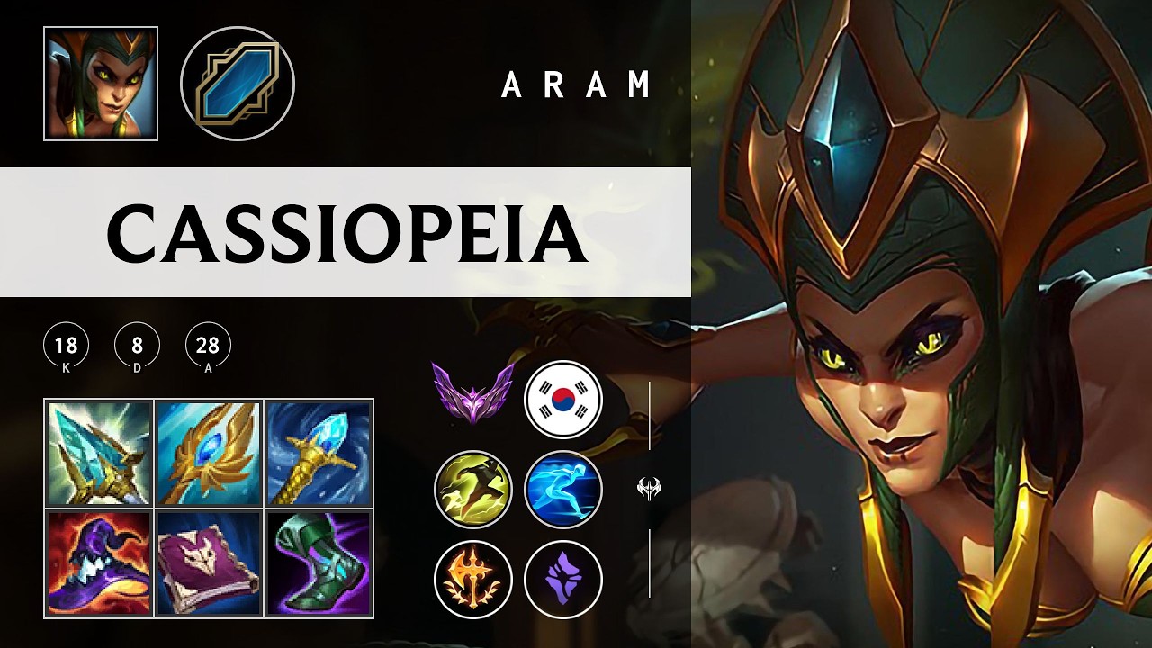 Cassiopeia ARAM - KR Master Patch 26.05
