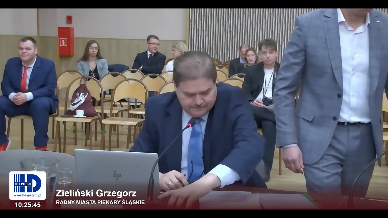 XIV sesja Rady Miasta Piekary Śląskie 06/03/2025
