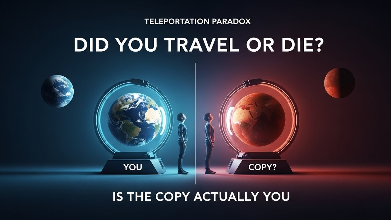 The Teleportation Paradox: Did You Travel or Did You Die? #Philosophy #ThoughtExperiment