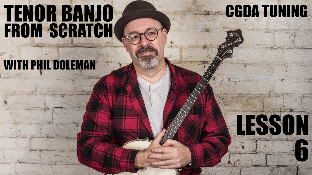 Tenor Banjo (and tenor guitar) From Scratch - Lesson 6 (5 Foot 2 / Please Don't Talk About Me)