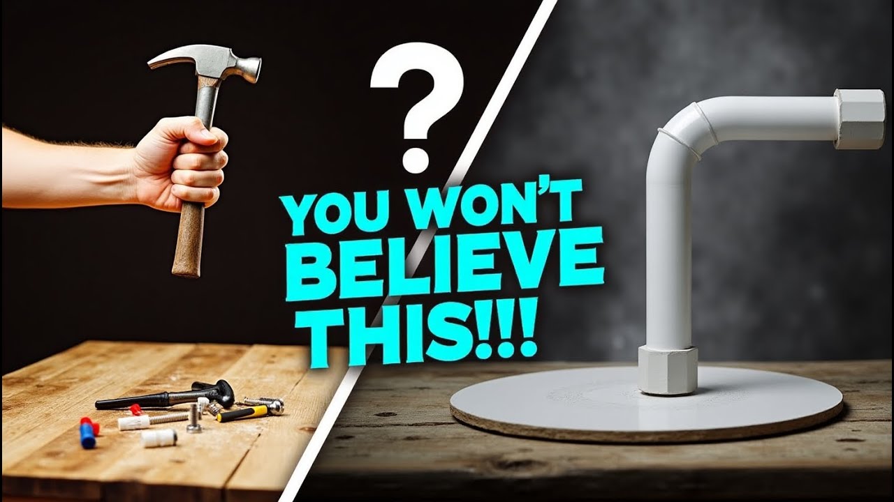 Broken Hammer Handle? This PVC Fix Is Stronger Than the Original!
