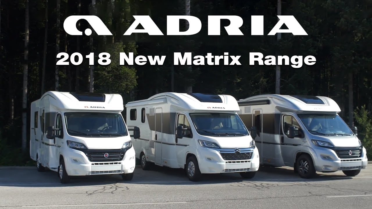 2018 Adria Matrix Range Product video