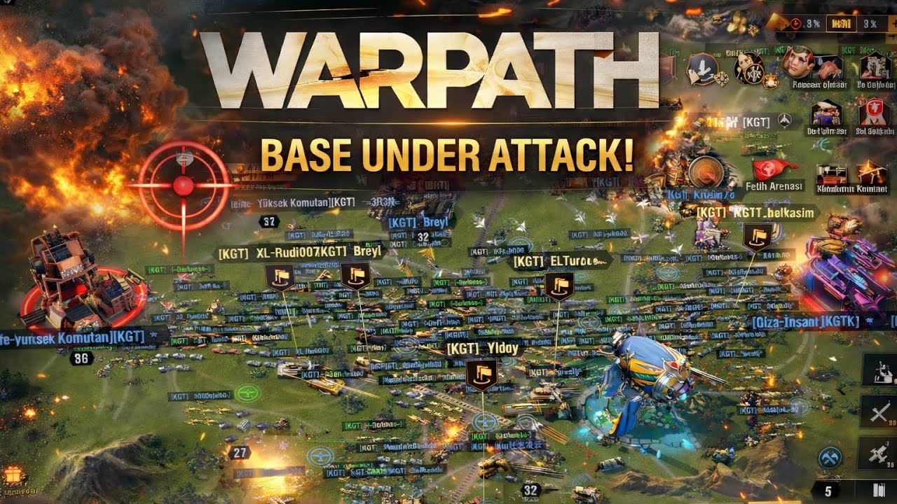 WARPATH 13.1 🚀We Destroyed the Enemy’s Base from Top to Bottom!” 🔥