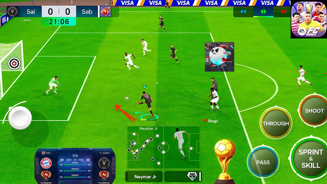 Fc Mobile | Head To Head &bull; Online Match ▪︎ Challenge Division Rivals | Insane Pass & Goal 🏅