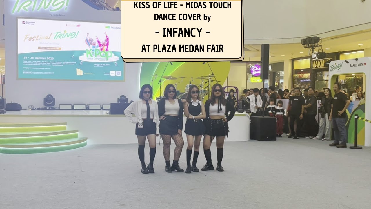 KISS OF LIFE (키스오브라이프) 'Midas Touch' DANCE COVER by - INFANCY - at PLAZA MEDAN FAIR