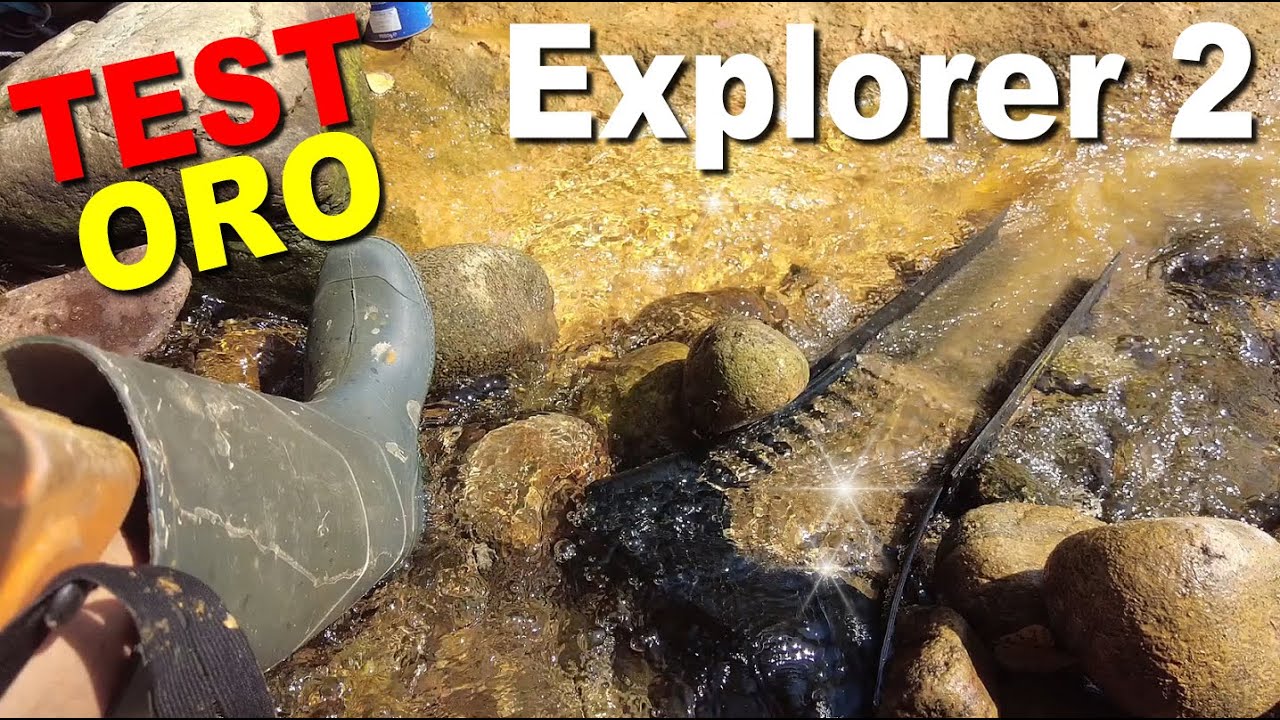 Provo la Mini Sluice Explorer 2 per Cercare Oro al fiume - Goldoro