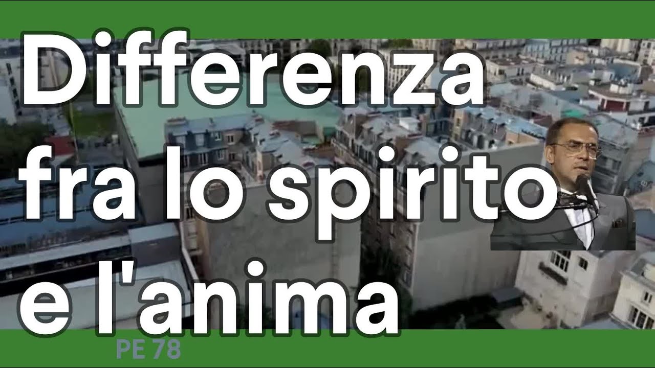 PE-078 DIFFERENZA FRA LO SPIRITO E L' ANIMA  di Bernard de Montreal, con la voce di Paola
