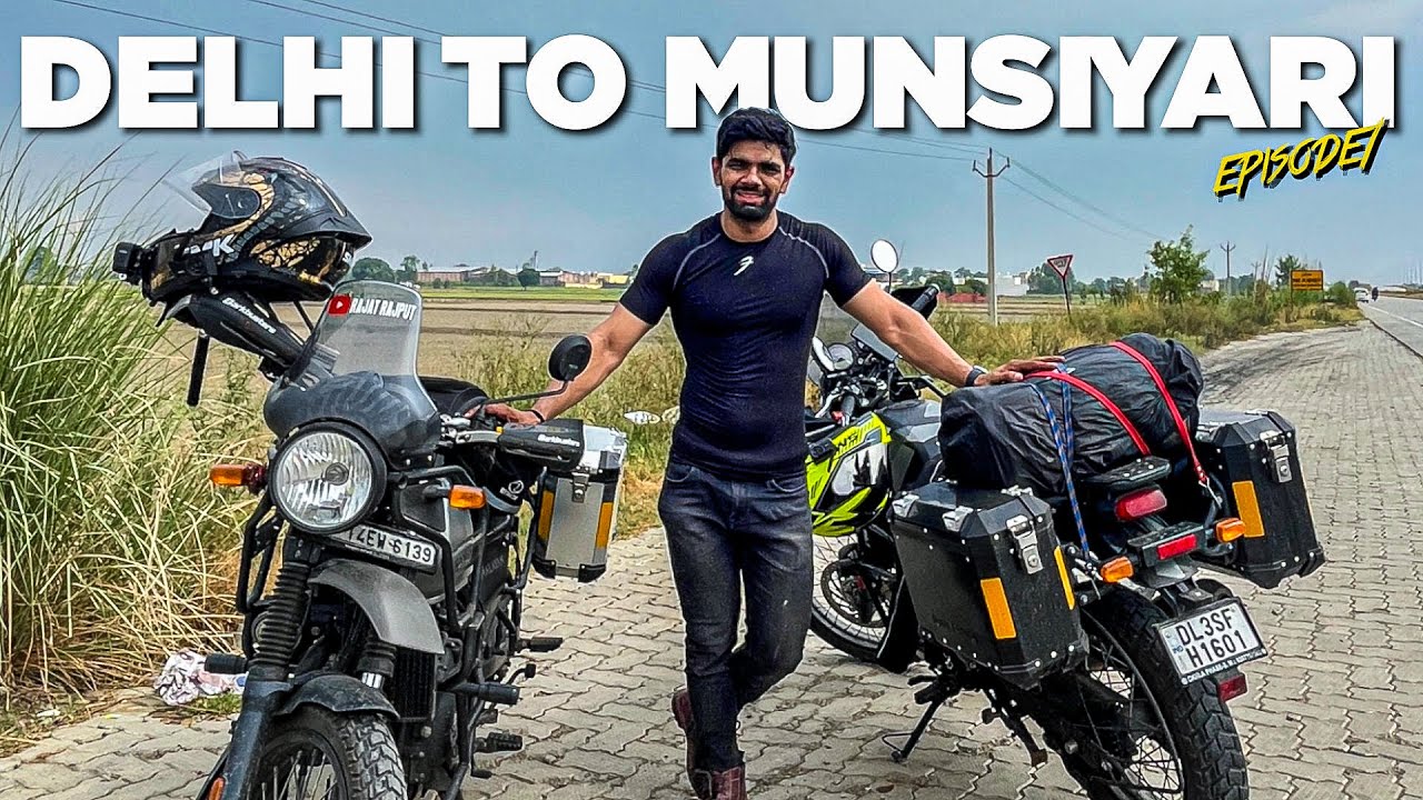 Road Trip On Two Himalayan's | Delhi to Munsiyari | Ep.1