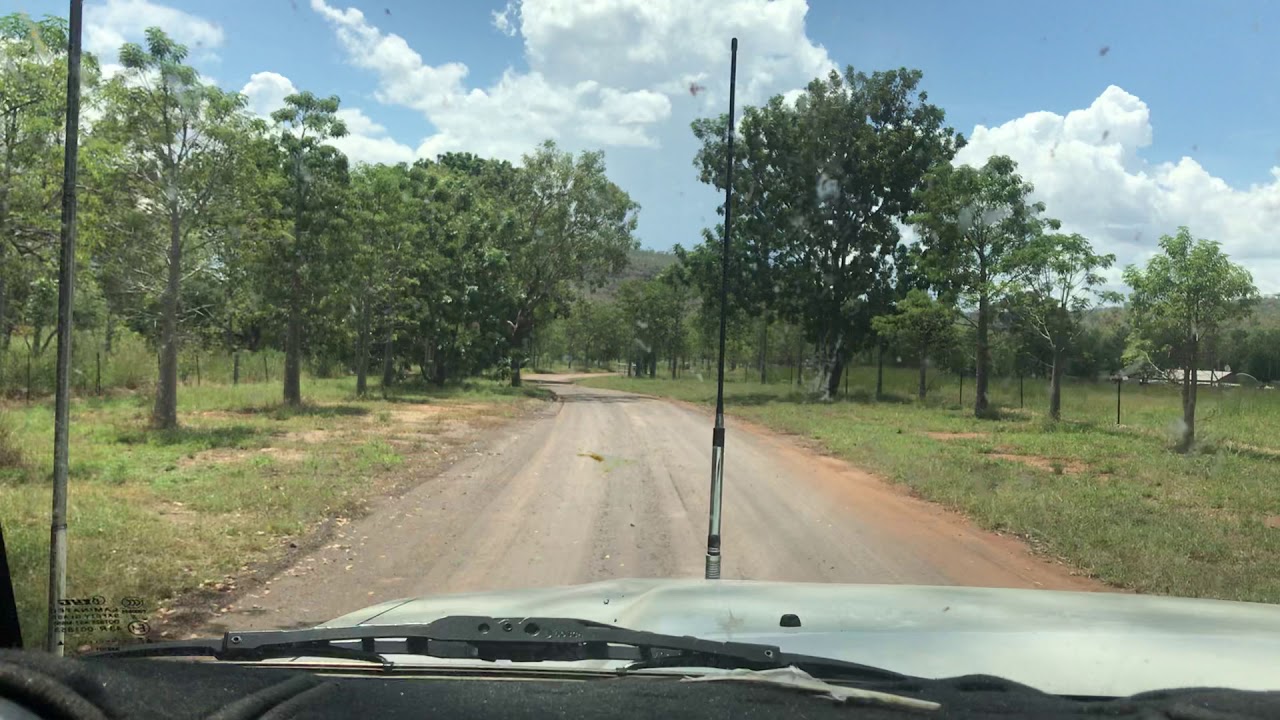 Arriving at El Questro Station, WA