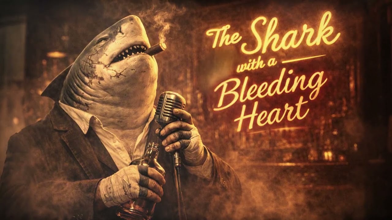 The Shark with a Bleeding Heart in 1950s Smoky Soul Bar