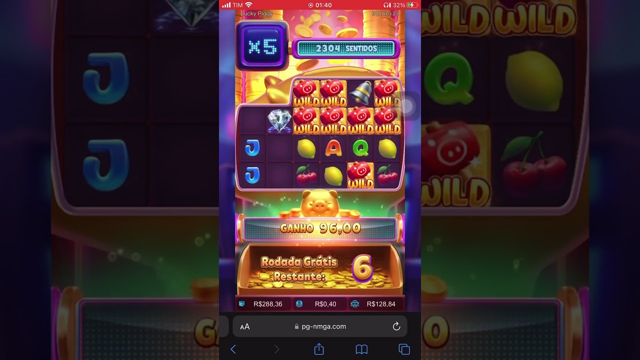 Forra no Lucky Piggy com bet de 0,40 #slots 🫶🏻 #jogomanga #ll
