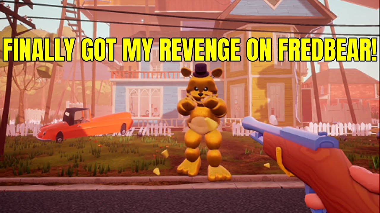 I FINALLY GOT MY REVENGE ON FREDBEAR!!! 🔥👀😈 | Hello Neighbor Fredbear Mod  - Act 3 PART 2