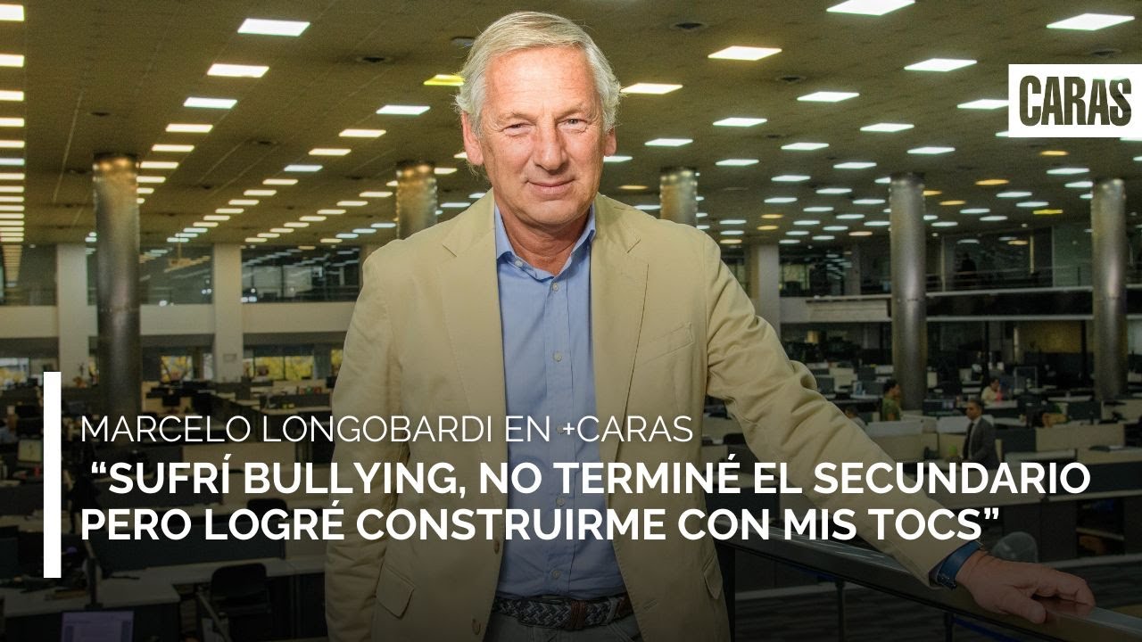 Marcelo Longobardi: “Sufrí bullying, no terminé el secundario pero logré construirme con mis tocs”