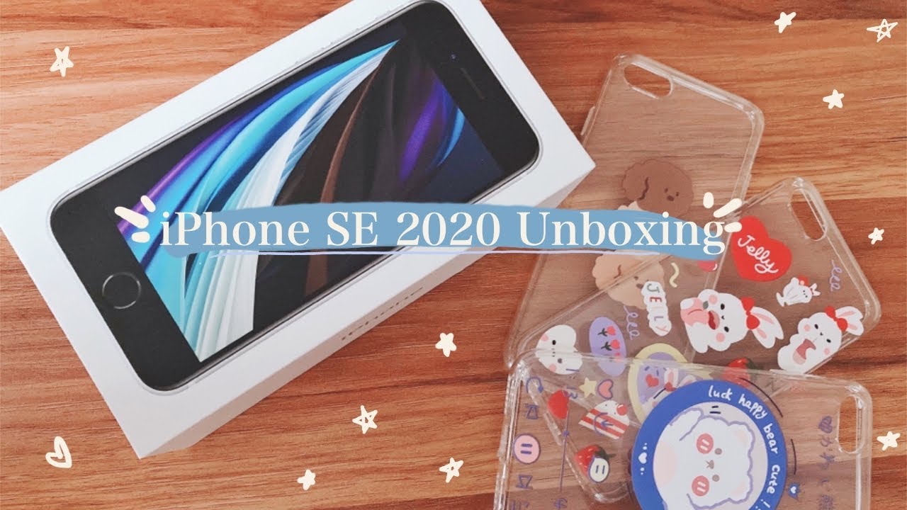iPhone SE 2020 Unboxing and Shopee Phone Case Haul