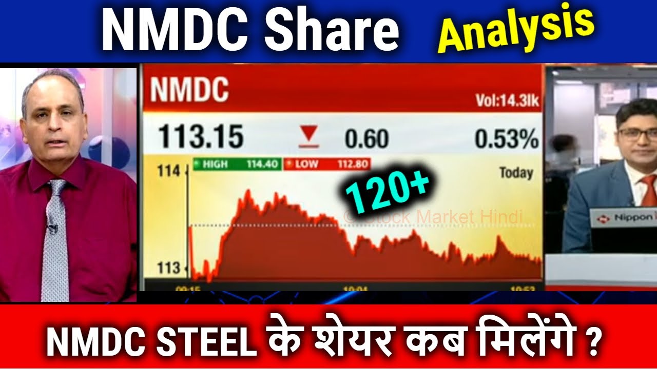 NMDC STEEL share kab milega,listing date,nmdc share price target,analysis,,nmdc share latest news