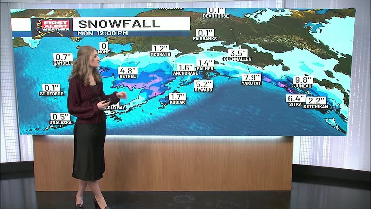 FIRST ALERT: Heavy snow incoming to Southcentral, Southeast, and Southwest Alaska