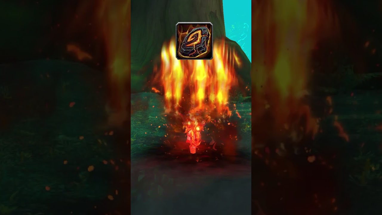 Hearthstone Effect: Hearthstone of the Flame #worldofwarcraft #dragonflight #thewarwithin