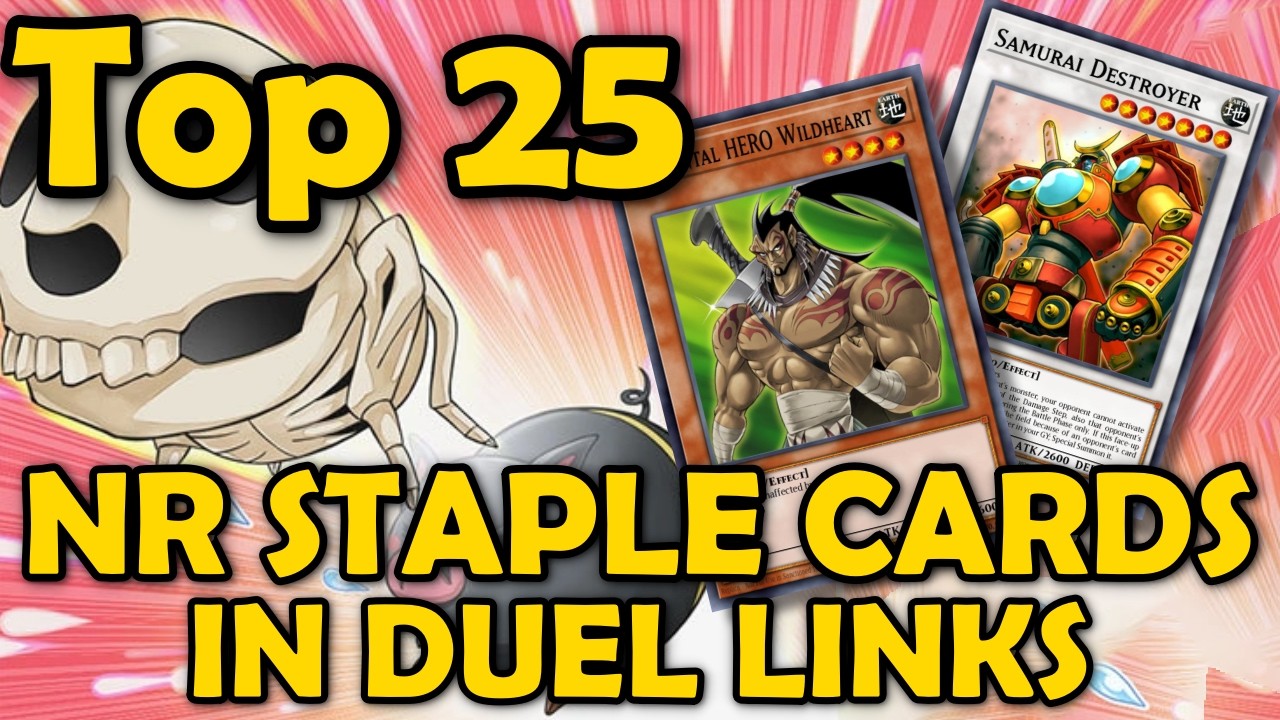 Top 25 NR Staple Cards in Duel Links