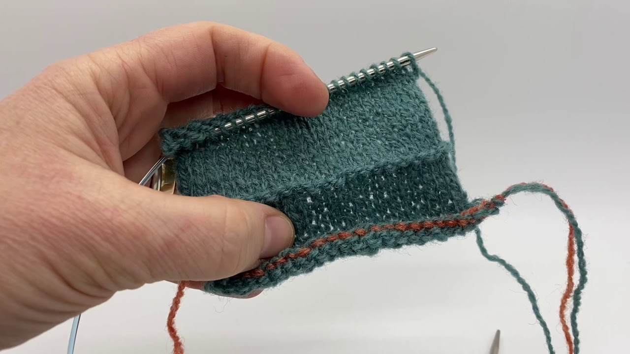 Joining a folded hem