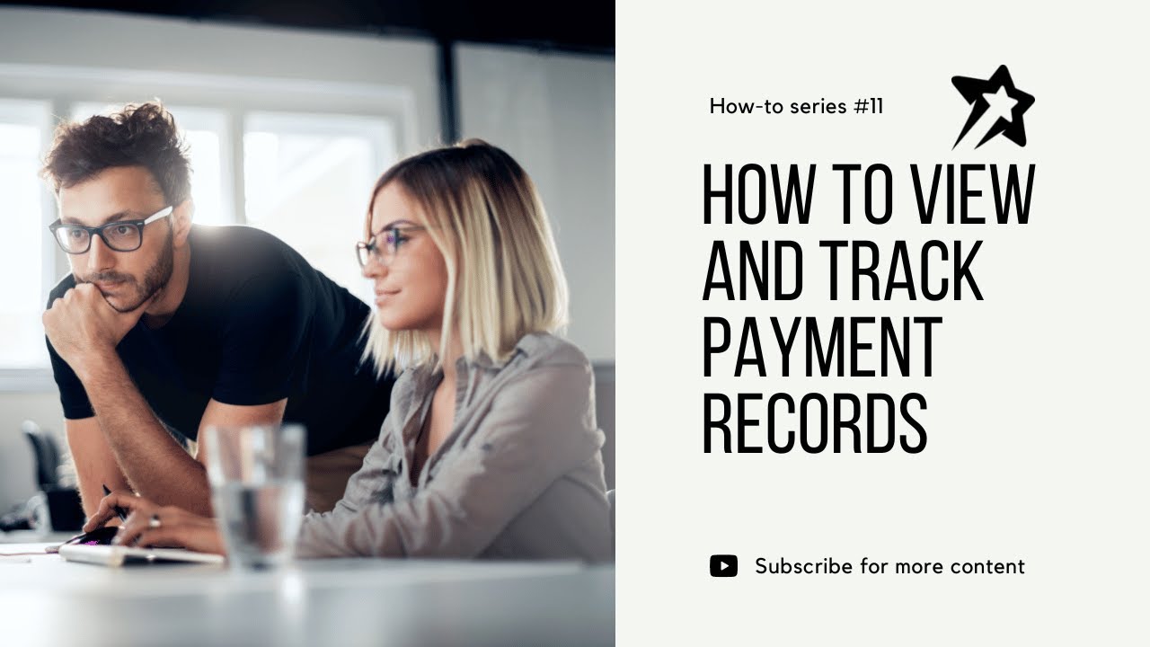 How to view and track payment records
