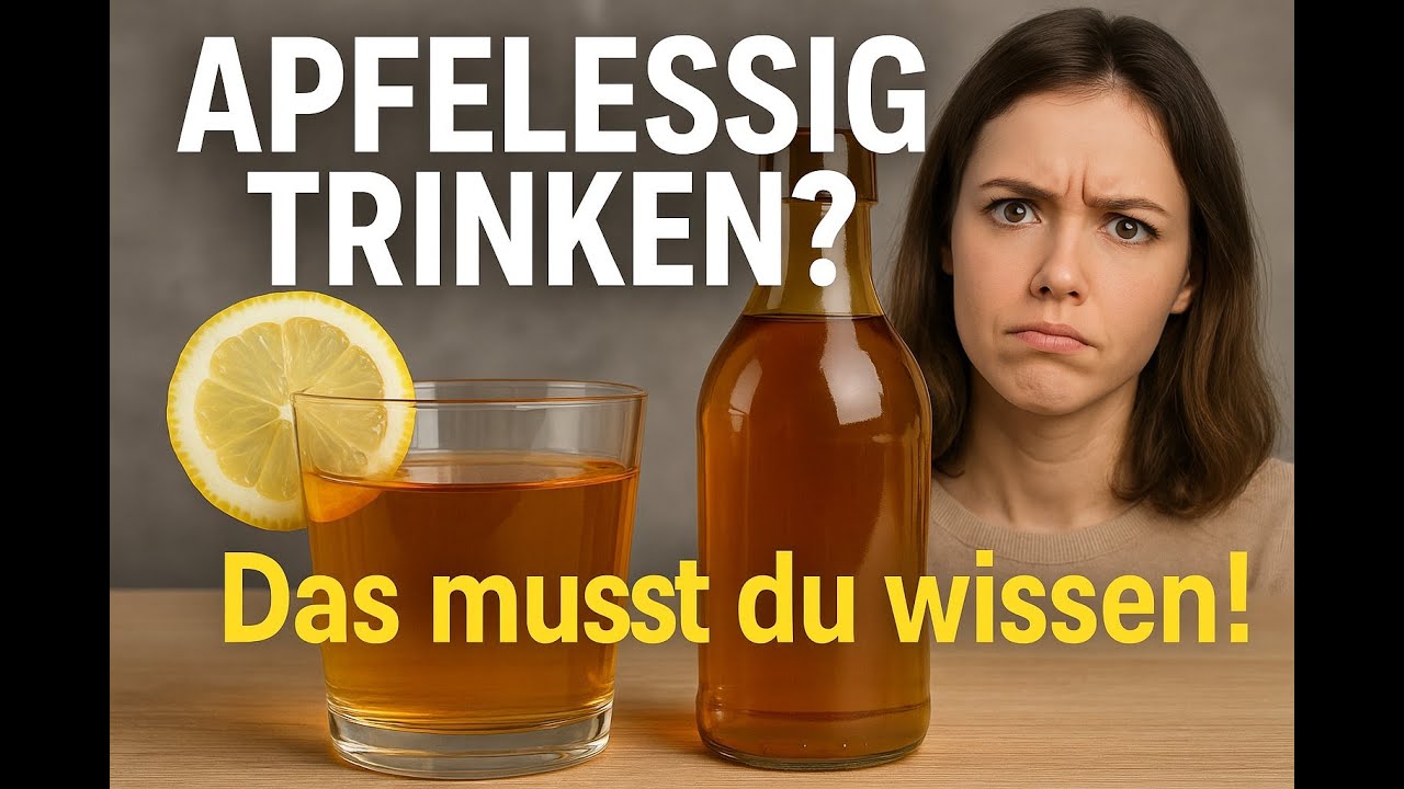 Apfelessig richtig trinken &ndash; so wendest du ihn sicher & wirkungsvoll an 🍎