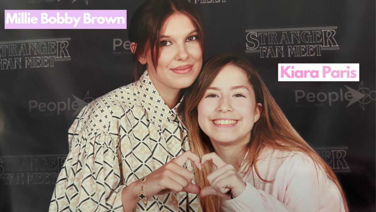 Ma rencontre avec Millie Bobby Brown mon actrice préférée ! J'ai pleuré...