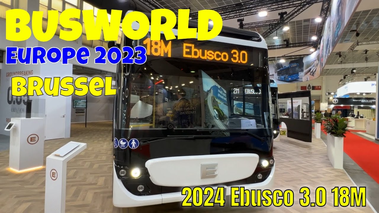 2024 Ebusco 3.0 18M  City Bus Interior And Exterior Busworld Europe 2023 Brussel