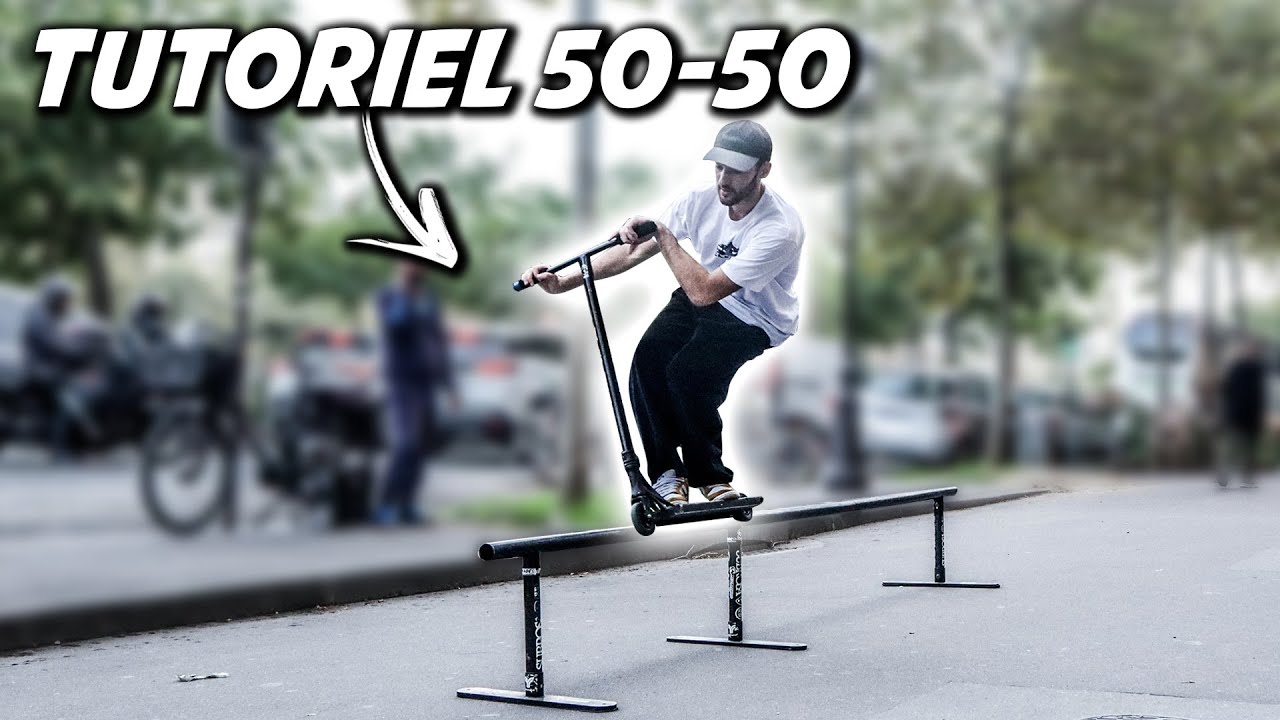APPRENDRE LE GRIND 50-50 EN 5 MINUTES ! TUTO FACILE #15 (ft @anthonymichlik & @Kilianlarher  )