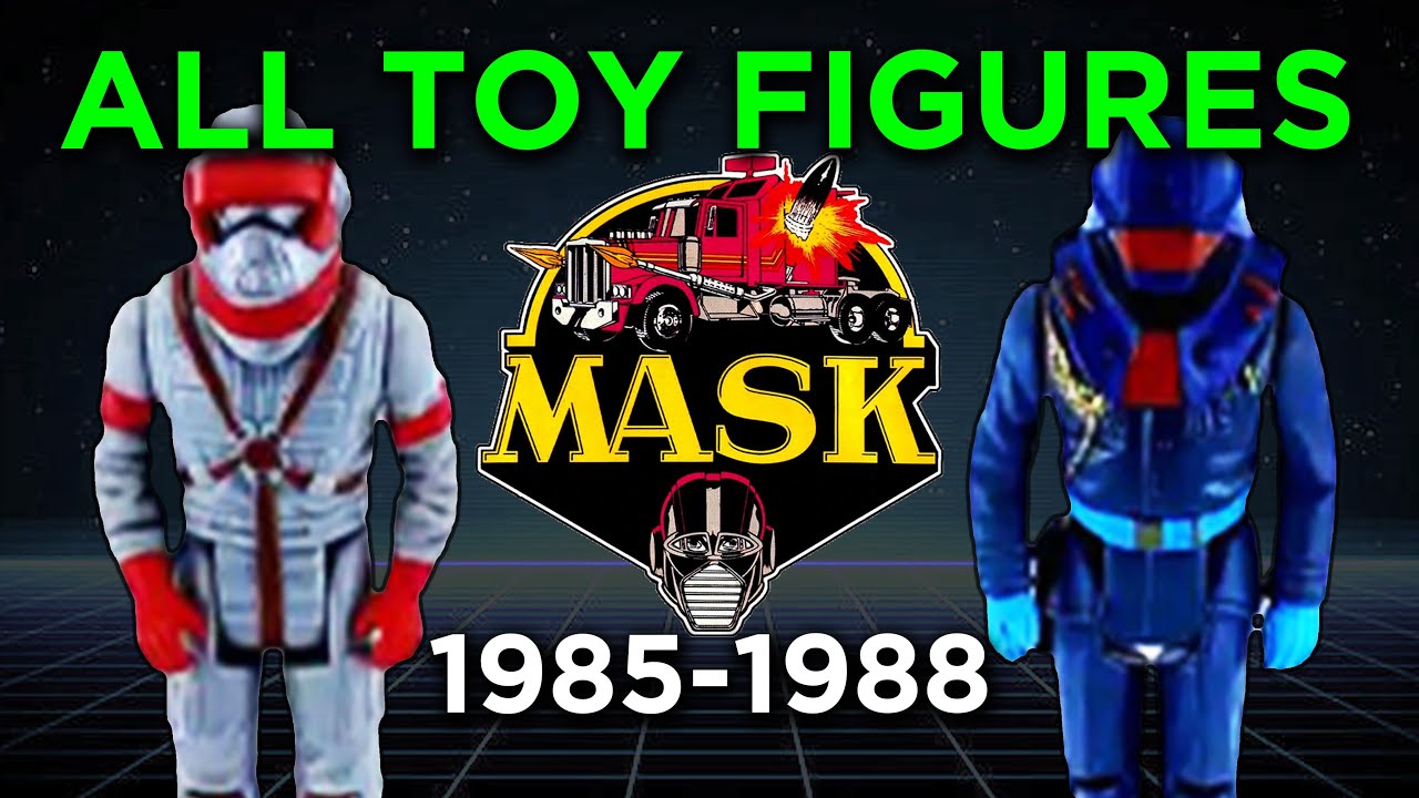All MASK Toys 1985 to 1988 #80scartoon