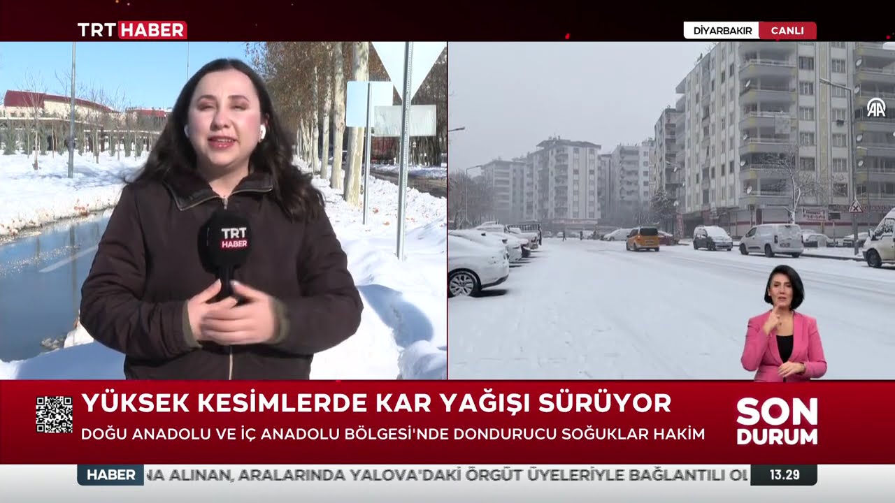 DİYARBAKIR'DA UÇUŞLAR İPTAL, OKULLAR TATİL