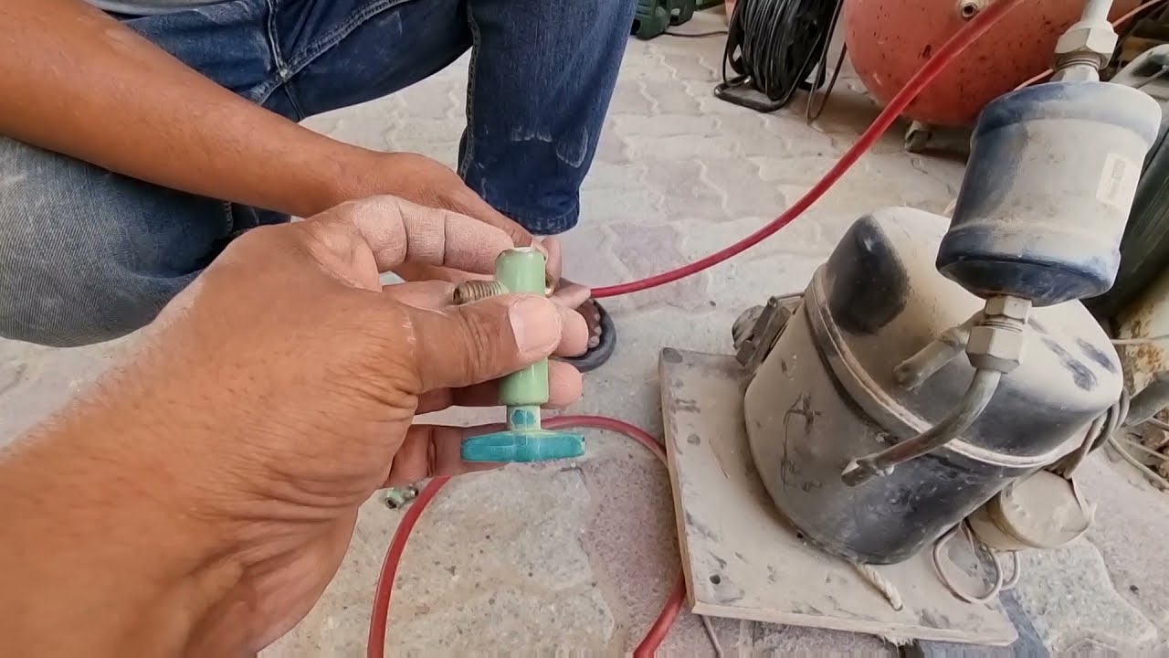 قطعنا رأوس اسطوانات غاز الفريون 🤔🧐