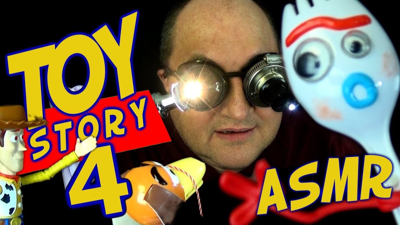 Cleaning/Fixing Woody Toy Story (ASMR) TOY STORY 4