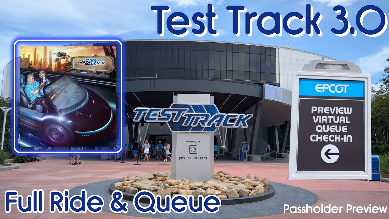 Test Track 3.0 Full Ride & Queue 2025 | EPCOT