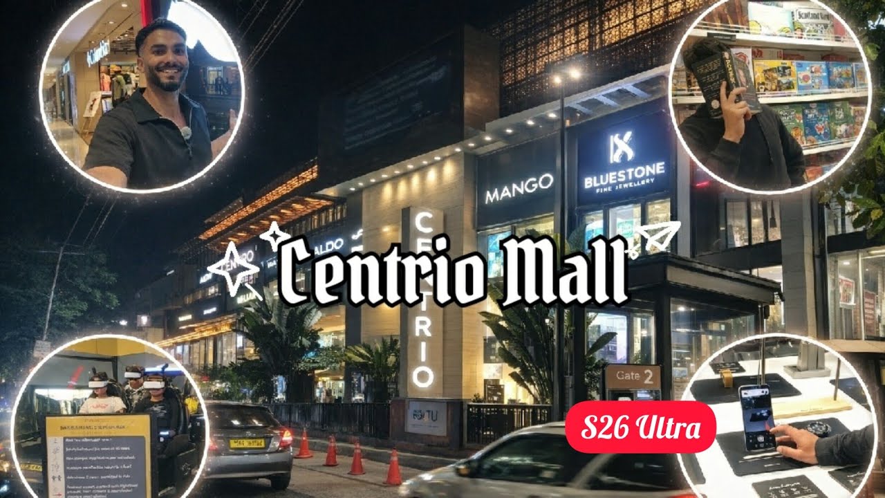 CENTRIO Mall Vlog 🏬 VR Games | S26Ultra 😍.. and Many Shops🏷️