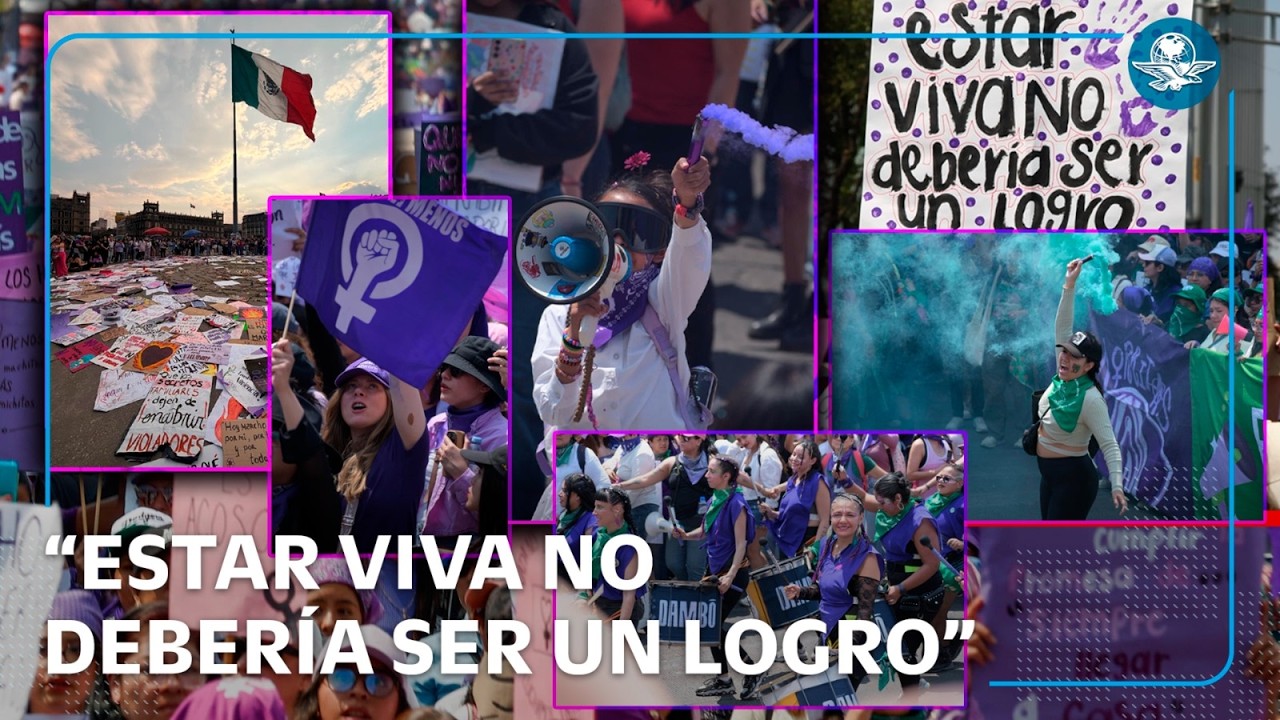 “No quiero ser una más”; miles de mujeres salen a las calles para exigir alto a feminicidios
