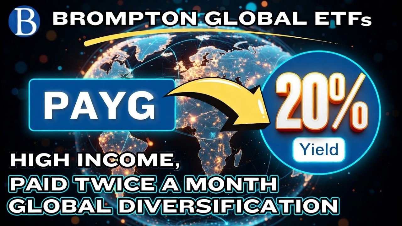 Новый ETF Brompton PAYG: 20% доходность + глобальная диверсификация = лучший новый ETF с покрытым...