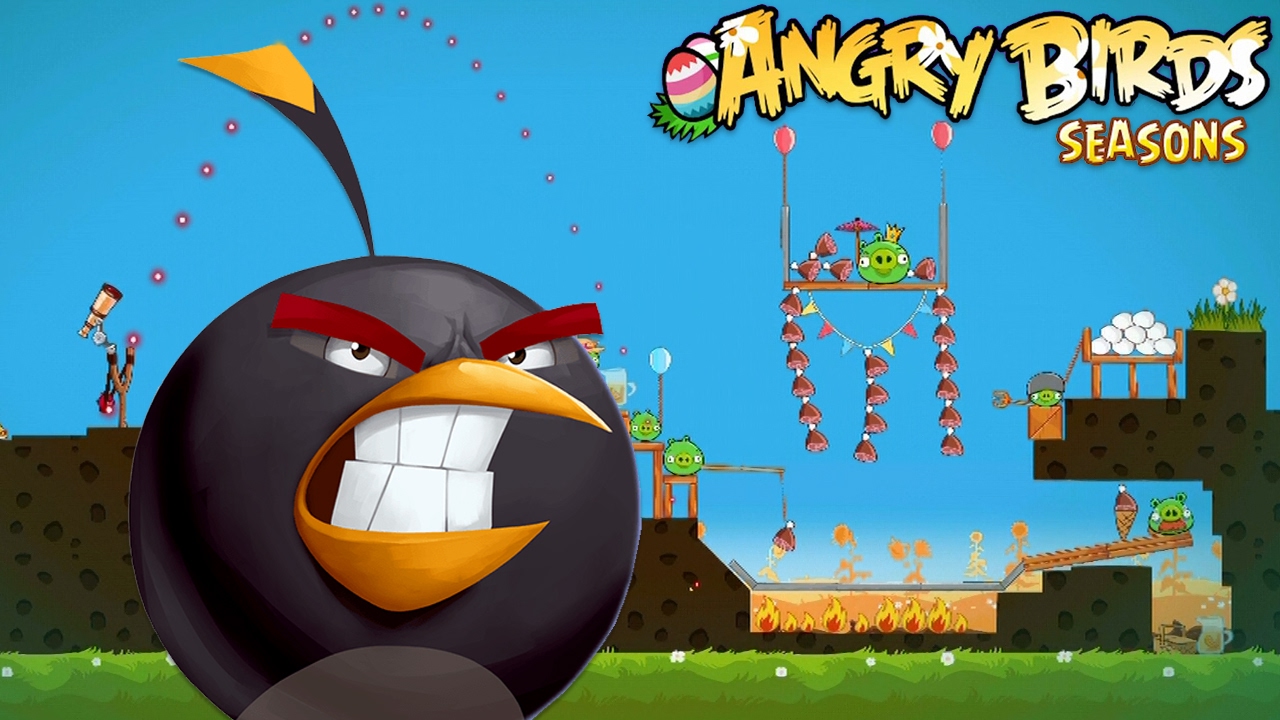 Angry Birds Seasons - Rovio Entertainment Ltd 2016 PIG DAYS Level 6-9