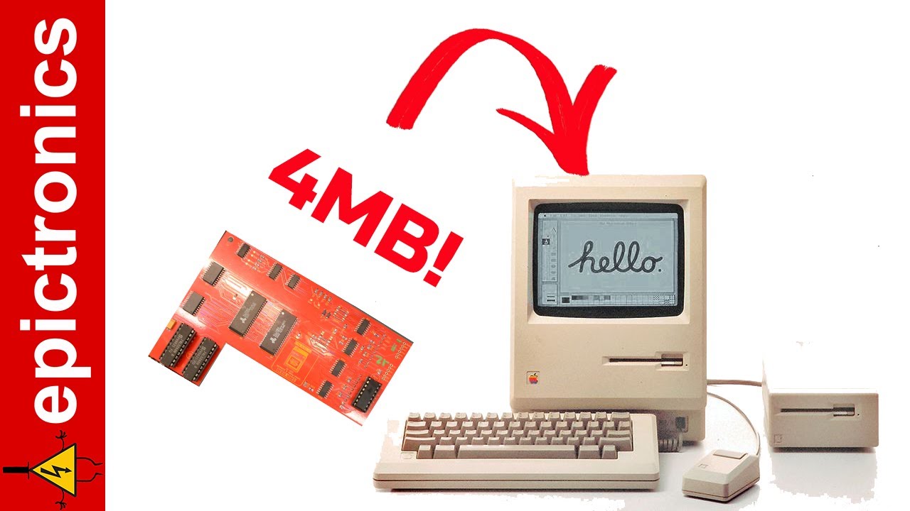 Оно здесь! Mac 4000Ke! Новое эпическое обновление для классических компьютеров Mac, занимающее вс...