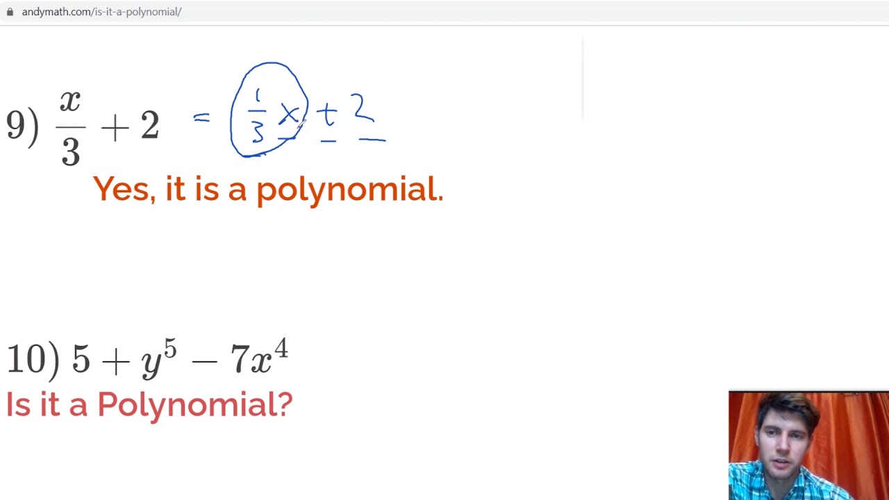 Is it a Polynomial?