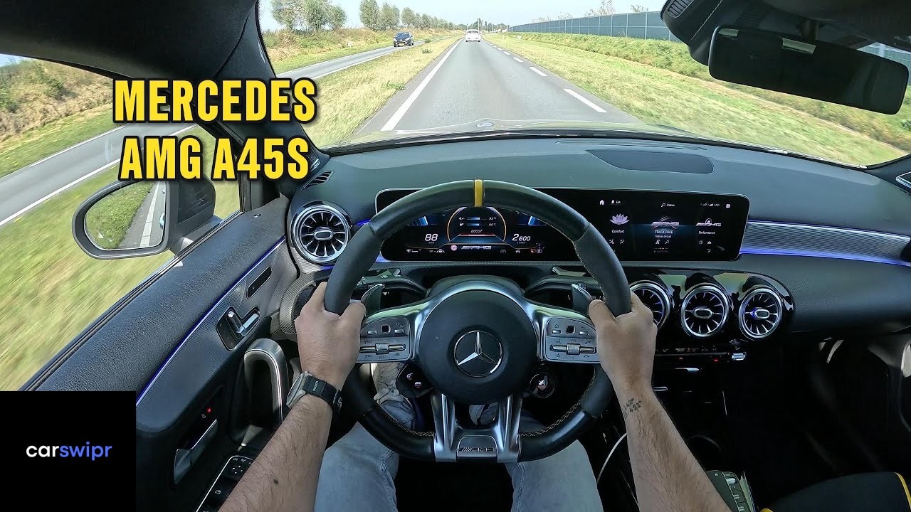 Mercedes AMG A45S 4MATIC 421HP | POV Drive